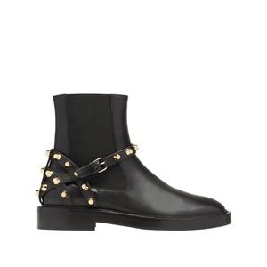 Balenciaga classic gold studded flat Booties